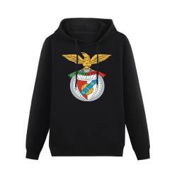 Sl Benfica Black Men's Hoodie Graphic Sweatshirt S von BaMfy