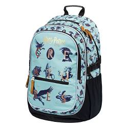 Baagl Schulrucksack für Mädchen Jungen - Schulranzen für Kinder mit ergonomisch geformter Rücken, Brustgurt und reflektierende Elemente (Harry Potter Fantastic Beasts) von Baagl