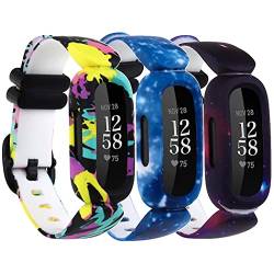 Baaletc armbänder kompatibel mit Fitbit Ace 3 für Kinder, weiches silikon Fitbit ace 3 Kids Armband,Fitbit ace 3 Kids Armband sportuhrenarmband Jungen mädchen von Baaletc