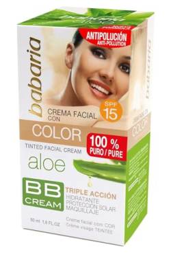 Babaria BB Cream Crema Facial, Color Medio - 50 ml von Babaria