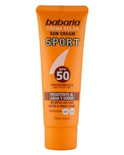 babaria Gesichtssonnencreme Sport LSF 50 75 ml von Babaria