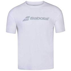 Babolat Herren Exercise, Blanc, M Homme, weiß, M T-Shirt, M von Babolat