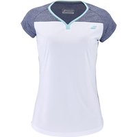 Babolat Play Cap Sleeve T-Shirt Damen in weiß, Größe: XL von Babolat