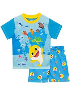 Baby Shark Jungen Schlafanzug Blau 86 von Baby Shark