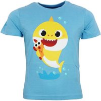 Baby Shark Print-Shirt Baby Shark Hai Kinder Baby Jungen kurzarm T-Shirt Shirt Gr. 92 bis 116 von Baby Shark