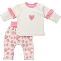 Baby Sweets Langarmshirt & Hose Set Erdbeeren Rüschen (1-tlg., 2 Teile) von Baby Sweets