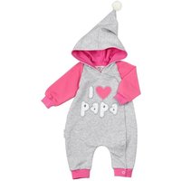 Baby Sweets Overall Strampler, Overall I love Papa (1-tlg) von Baby Sweets