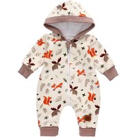 Baby Sweets Overall Strampler, Overall Waldtiere (1-tlg) von Baby Sweets