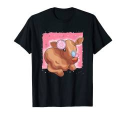 Süßes Bauernhof Tier Kälbchen Niedliches Baby Kuh T-Shirt von Baby Tier Tierliebhaber Geschenk