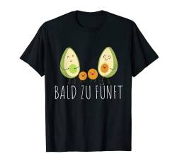 Bald Zu Fünft Baby Schwangerschaft Avocado Überraschung T-Shirt von Baby und Schwangerschaft