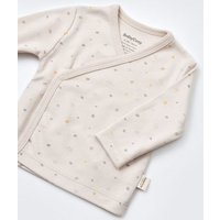 BabyCosy Erstausstattungspaket Organic Erstaustattungspaket Set (5 Teiliges Set, mit Oberteil, Langarmshirt, Pant, Sabber Tuch und Mütze) aus Bio Baumwolle von BabyCosy