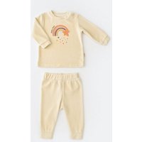 BabyCosy Langarmshirt & Hose (2 Teiliges Set, mit Hose und Langarm Oberteil) aus Bio Baumwolle und Polyester von BabyCosy