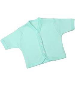BabyPrem Babykleidung Frühchen - 6 Monate Strickjäckchen Pullover WASSERBLAU NB von BabyPrem