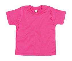Babybugz: Baby Organic T-Shirt BZ02-TLC, Größe:12-18;Farbe:Fuchsia von Babybugz