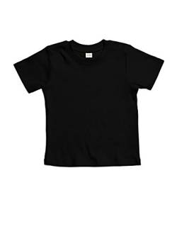 Babybugz: Baby Organic T-Shirt BZ02-TLC, Größe:3-6;Farbe:Black von Babybugz