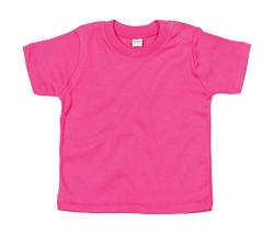 Babybugz: Baby Organic T-Shirt BZ02-TLC, Größe:6-12;Farbe:Fuchsia von Babybugz