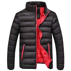 Babymomo Trenchcoat Kurz Herren Jacket Flauschige Wintermantel Wintermantel Herren Herren Mit Kapuze von Babymomo