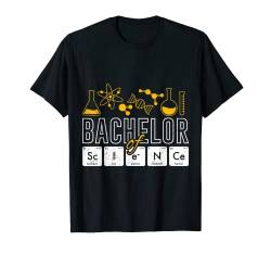Bachelor of Science Chemiker Chemie Bachelor Abschluss T-Shirt von Bachelor Abschluss Geschenke für Frauen und Männer