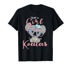 Koala Bär Australien Geschenk für Mädchen Koala T-Shirt von Backpacker Australien Tiere Koala