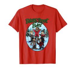 Backstreet Boys – Cartoon Christmas T-Shirt von Backstreet Boys