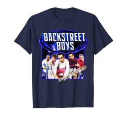 Backstreet Boys - Larger Than Life On Navy T-Shirt von Backstreet Boys