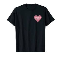 Backstreet Boys – Pink Heart Pocket Logo T-Shirt von Backstreet Boys