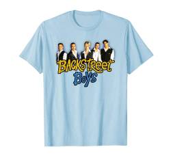 Backstreet Boys - Vintage Photo On Baby Blue T-Shirt von Backstreet Boys