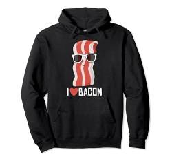 I Love Bacon T-Shirt Rasher mit Sonnenbrille Pullover Hoodie von Bacon