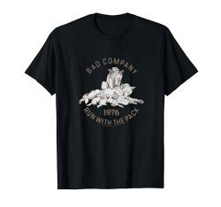Bad Company Run With The Pack 1976 T-Shirt von Bad Company