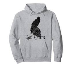Crow And Skull Grafik-T-Shirts für Herren und Damen Pullover Hoodie von Bad Omens Co.