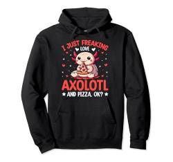 I Just Freaking Love Axolotl Bunte Grafik-T-Shirts Pullover Hoodie von Bad Omens Co.