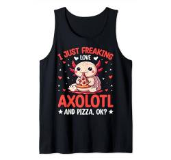 I Just Freaking Love Axolotl Bunte Grafik-T-Shirts Tank Top von Bad Omens Co.