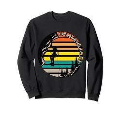 Retro-T-Shirt mit Vintage-Grafik im Naturstil von Extreme Hill Mountain Sweatshirt von Bad Omens Co.
