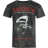Bad Omens T-Shirt - I Don't Know - S bis 3XL - für Männer - Größe 3XL - anthrazit  - Lizenziertes Merchandise! von Bad Omens