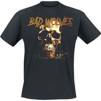Bad Wolves T-Shirt - Die about it - S bis 4XL - für Männer - Größe L - schwarz  - Lizenziertes Merchandise! von Bad Wolves