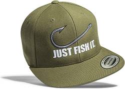 Anglerhut : Fish it - Angeln Cap Herren - Angler Geschenke für Männer - Angler Mütze Angelzubehör (One Size) von Baddery