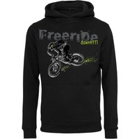 Baddery Kapuzenpullover Fahrrad Hoodie : Freeride Downhill - Sport Pullover Herren, hochwertiger Siebdruck, auch Übergrößen von Baddery