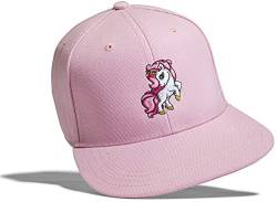 Mädchen Cap - Einhorn - Unicorn - Basecap Kinder Mädchen Cappy Mütze Rosa (One Size) von Baddery