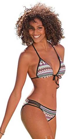 Bench Damen Triangel Bikini (Mint-Lobster, 40 A-B) von Bademode