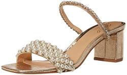 Badgley Mischka Damen Orsen Sandale mit Absatz, Helles Gold, 35.5 EU von Jewel Badgley Mischka