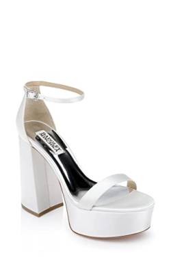 Badgley Mischka Damen Party Sandale mit Absatz, Weiß (Soft White), 40 EU von Badgley Mischka