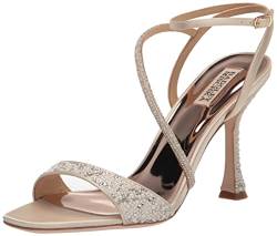 Badgley Mischka Damen Sally Sandale mit Absatz, elfenbeinfarben, 38 EU von Badgley Mischka