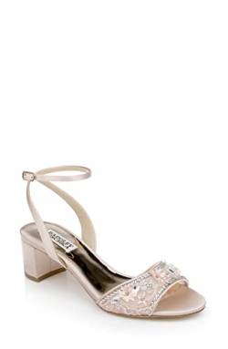 Badgley Mischka Damen Taylin Sandalen mit Absatz, Soft Blush, 40.5 EU von Badgley Mischka