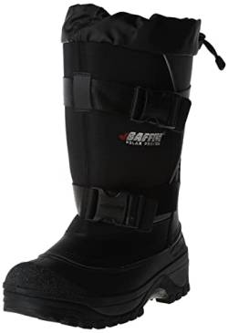 Baffin Herren 11-71812 Schneestiefel, Schwarz/Zinnfarben, 46 EU von Baffin