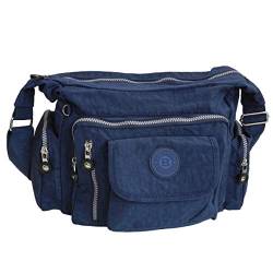 Bag Street - Umhängetasche Crossbag Bodybag Messengertasche Reisetasche Nylon (Navy) - präsentiert von ZMOKA® von Bag Street - präsentiert von ZMOKA