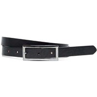 Bag & Belt Ledergürtel Damen-Leder-Gürtel 2 cm schwarz Rahmenschließe BW 75 von Bag & Belt