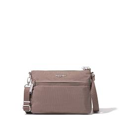 Baggallini Damen Securtex Anti-Diebstahl-Memento Crossbody Bag, Portobello von Baggallini