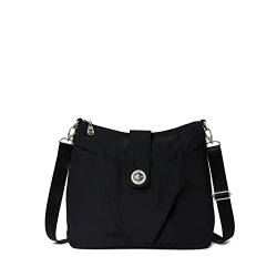 Baggallini Damen Helsinki Crossbody Hobo, schwarz von Baggallini