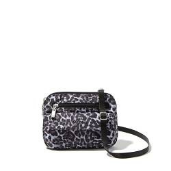 Baggallini Damen Modern Everywhere Mini, Grauer Wild Cheetah von Baggallini