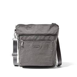 Baggallini Damen Moderne, große Umhängetasche, Sterling Shimmer von Baggallini